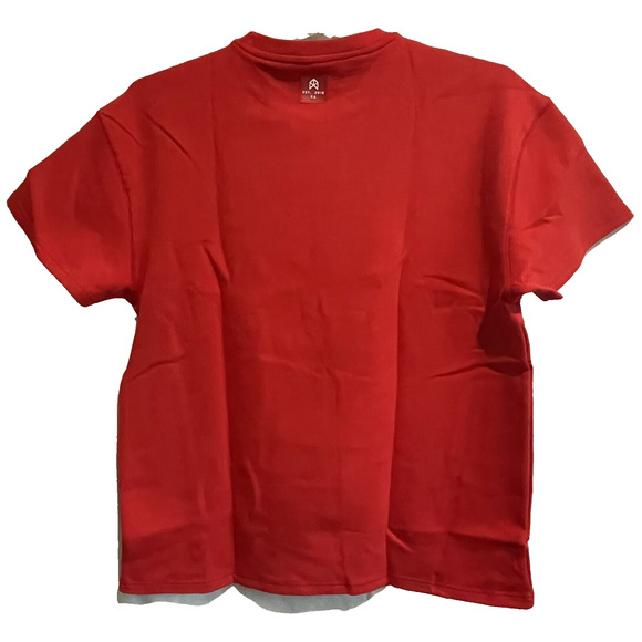 Men's Raw Gear Sweatshirt Small Short Sleeve Red ~ RG414 By Bradley Martyn ✨NEW✨ - Picture 3 of 6